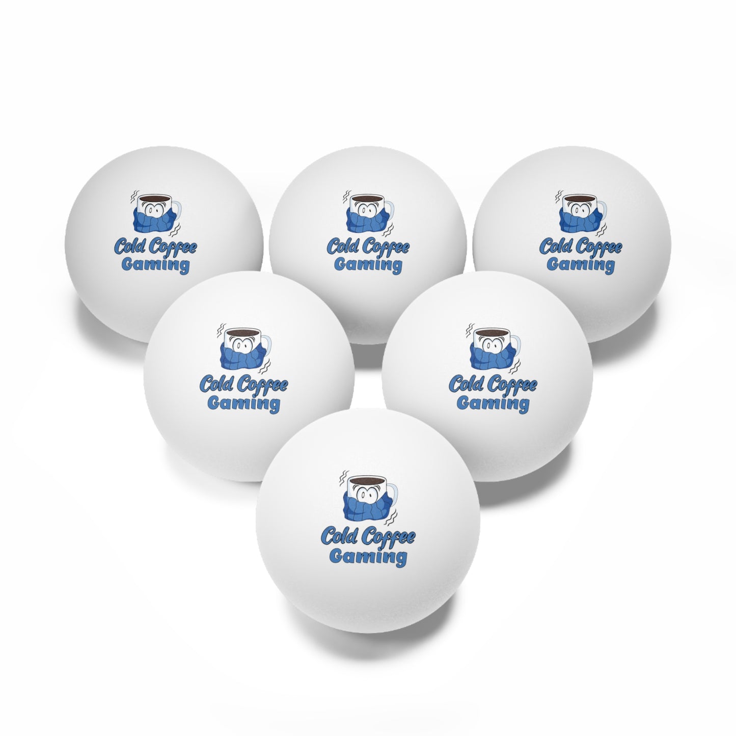 Table Tennis Balls, 6 pcs